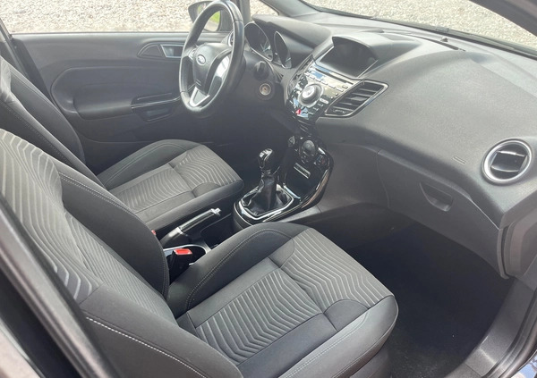 Ford Fiesta cena 23900 przebieg: 125000, rok produkcji 2014 z Zagórów małe 172